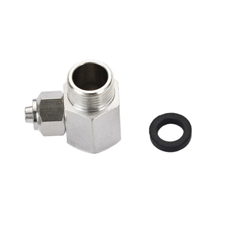 

Toilet Bidet Seat Sprayer Connector UK EU Standard 1/2 3/8 Hose Adapter Bathroom