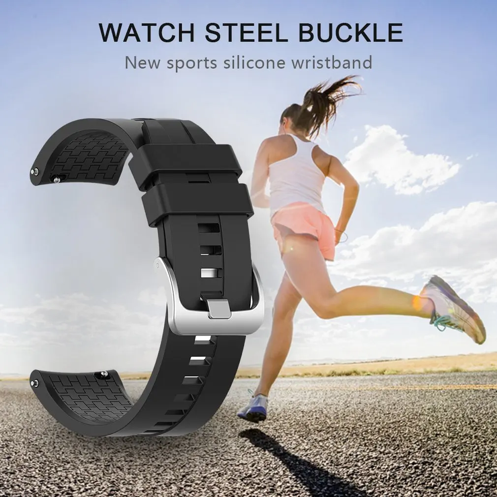 Спортивный силиконовый ремешок для Xiaomi Huami Amazfit GTR 47 мм Bip lite часы браслет часов |