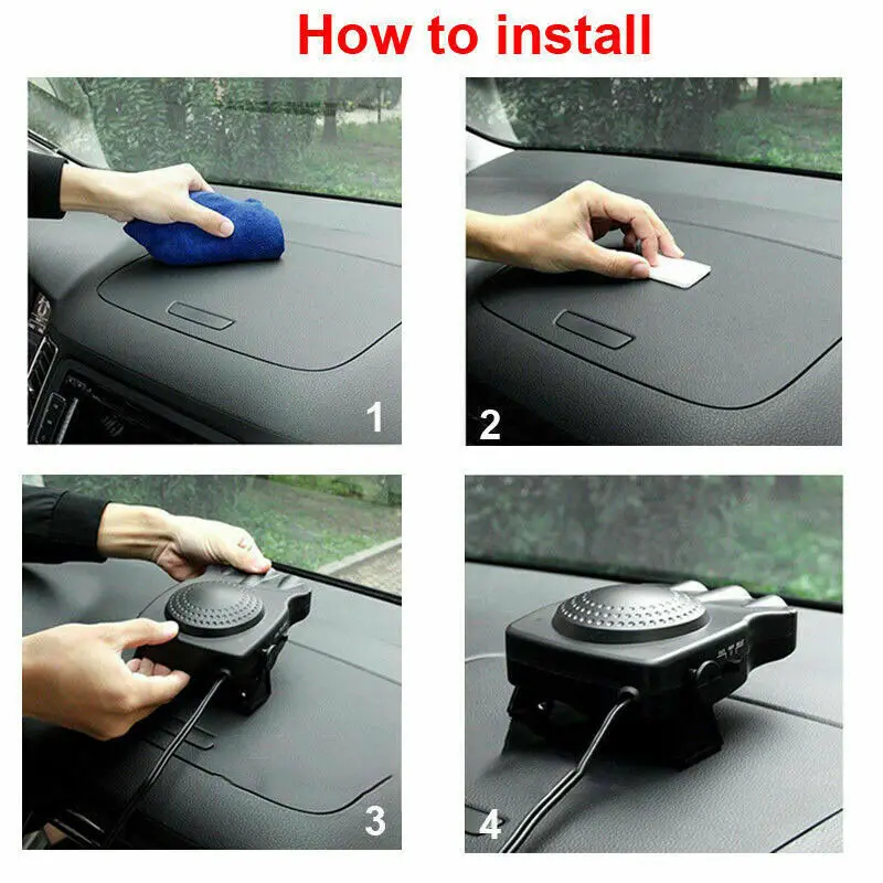 Автомобильный обогреватель 200 Вт 12 В 2 режима 3 порта | Электроника