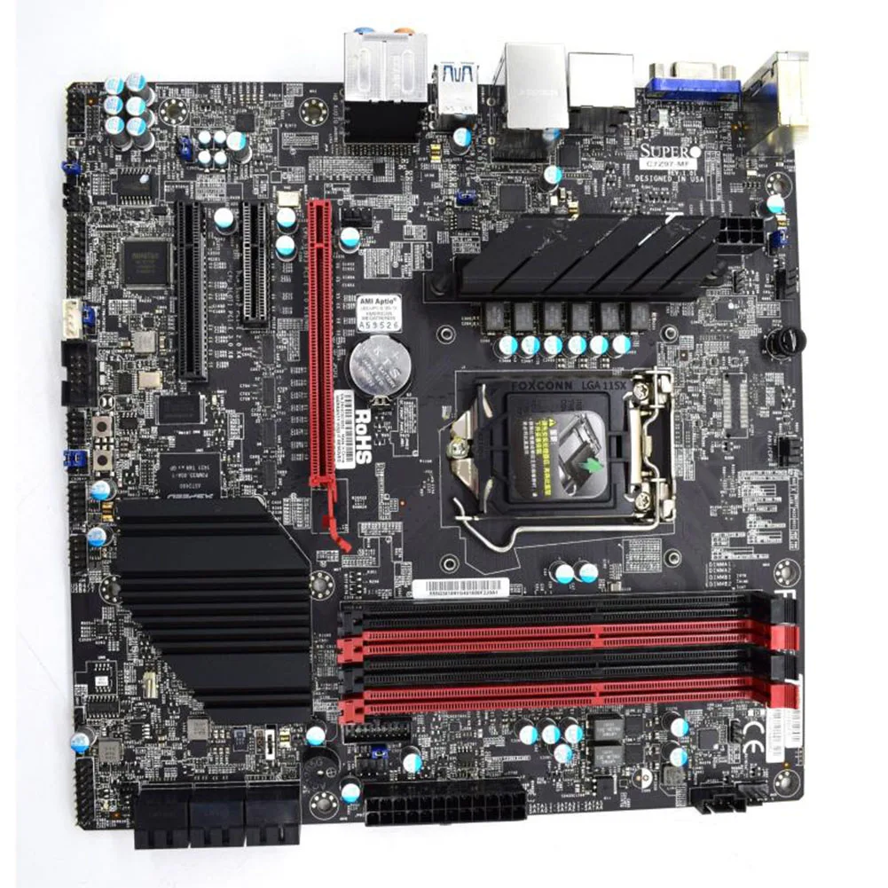 For Supermicro C7Z97-MF Workstation Motherboard LGA 1150 Z97 M-ATX Support 4770K Mobo | Motherboards