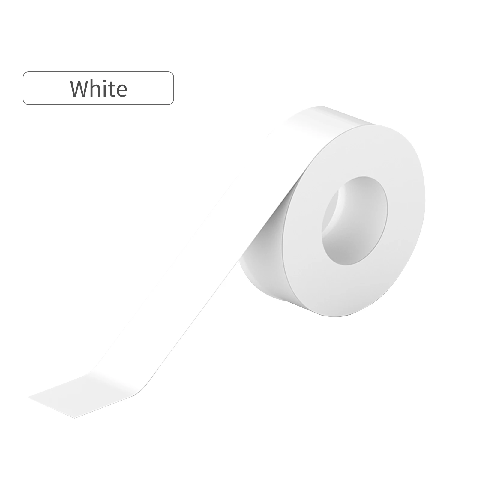 1/2 рулона белая этикетка Бумага клейкая лента Термальность бумажный стикер