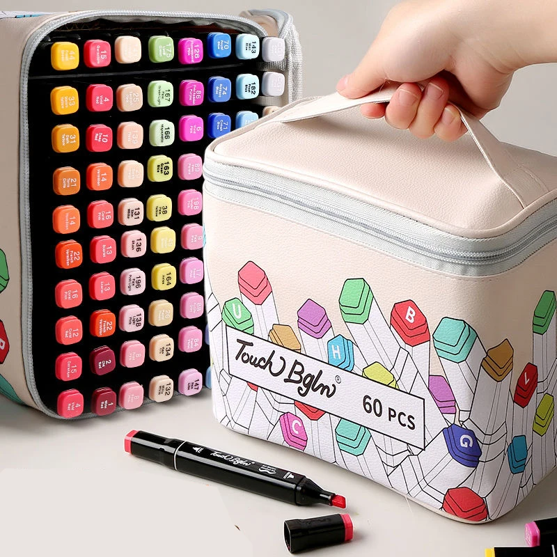 

Маркеры спиртовые, 30/40/80 цветов, для набросков, художник манга, товары для рукоделия, школьные