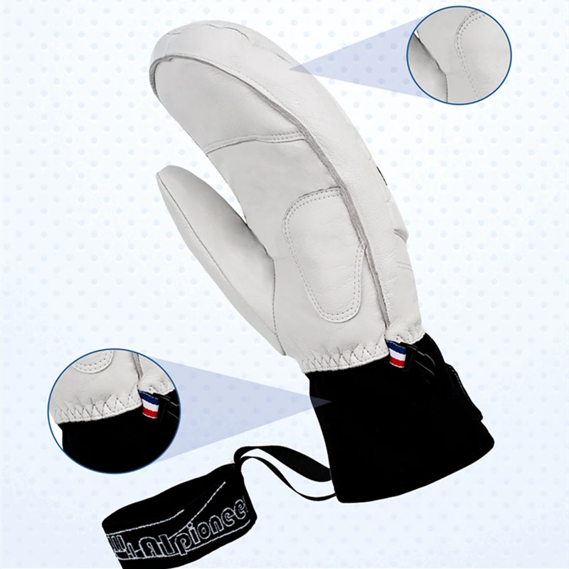 Лыжные перчатки ALPIONEER для мужчин и женщин теплые ветрозащитные