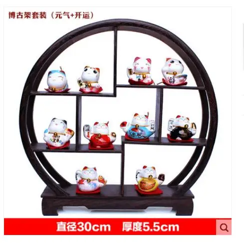 

Фортуна кошка положить Богу стеллаж прекрасный мини керамический гостиной винный шкаф для телевизора Бытовые аксессуары украшение дома