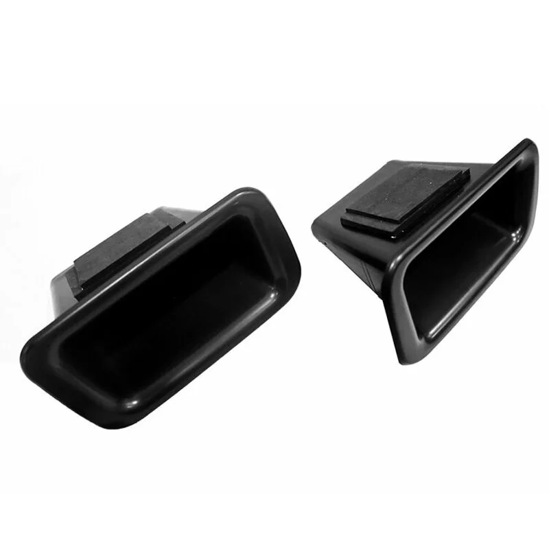 Автомобильный Черный Органайзер 2 шт. коробка для хранения на передней двери