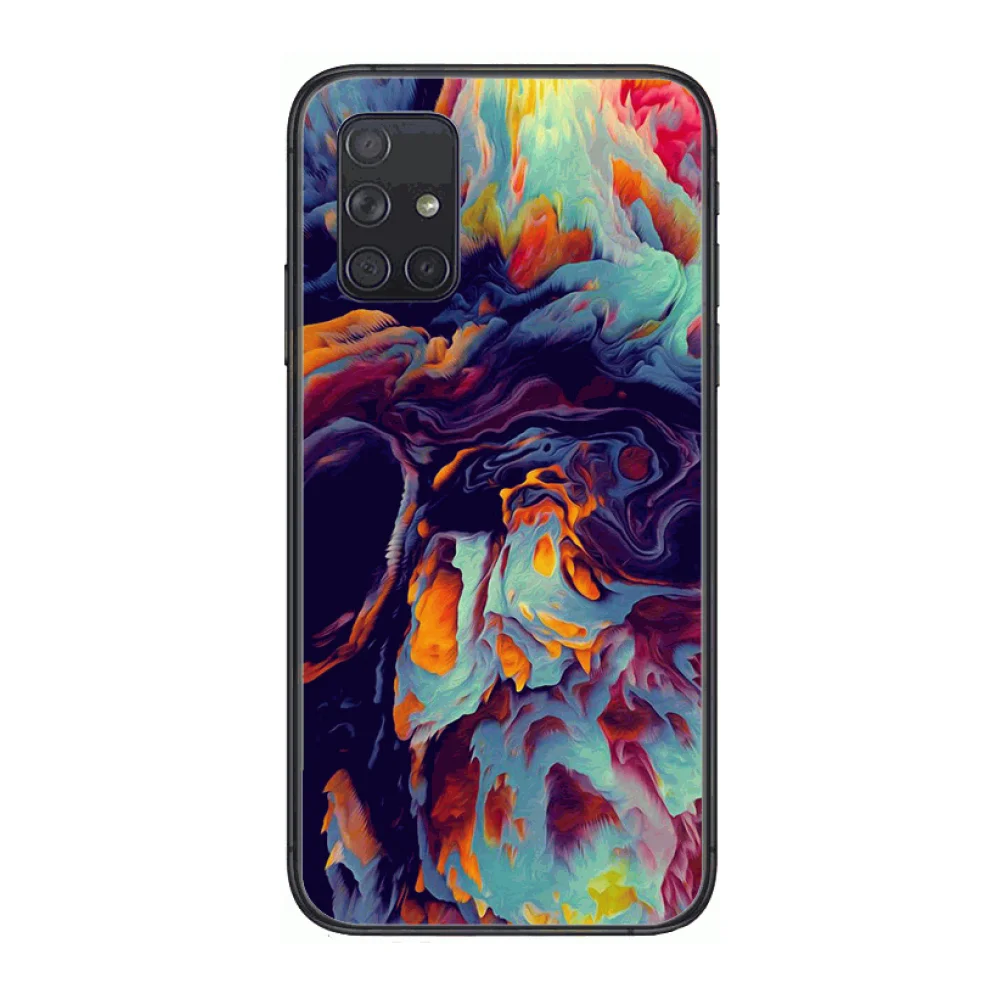 

Cell phone Mobile phone case monopoly Phone Case Hull For Samsung Galaxy A 50 51 20 71 70 40 30 10 E 4G 5G S Black Shell Art