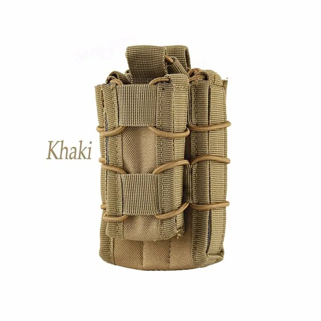 TAN Тактическая Сумка Molle Модульная винтовка пистолет подсумок MOLLE военный страйкбол патроны Карманный чехол для переноски охотничьи принадлежности - Цвет: TAN