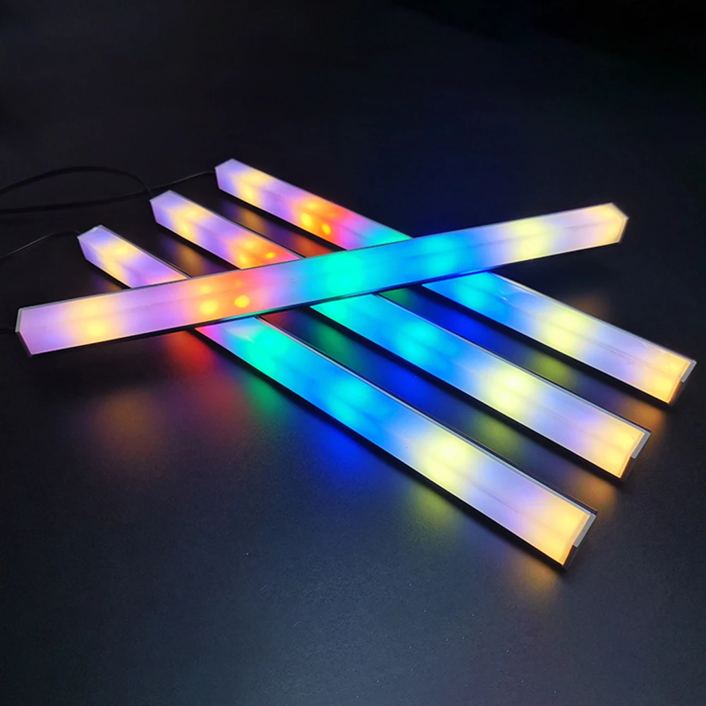 COOLMOON 30 см RGB PC чехол из алюминиевого сплава Светодиодная лента магнитная