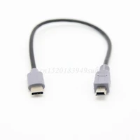 1m usb type c 3 1 male to mini usb 5 pin b male plug converter otg adapter lead data cable for mobile macbook accessories