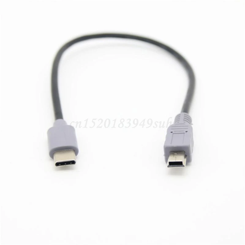 Кабель USB-C/Mini USB 1 м поддержка 3.1 штекер-штекер технология OTG адаптер для MacBook
