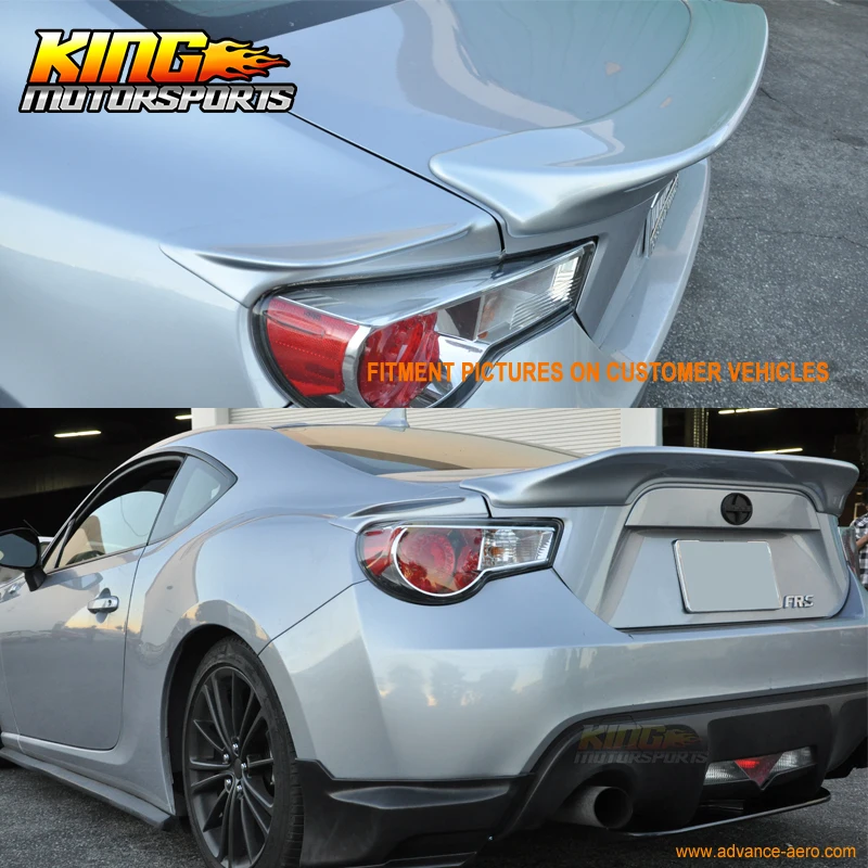 Подходит для 13 20 Scion FRS Subaru BRZ Toyota 86 окрашенный спойлер багажника World Blue Pearl # K7X Global