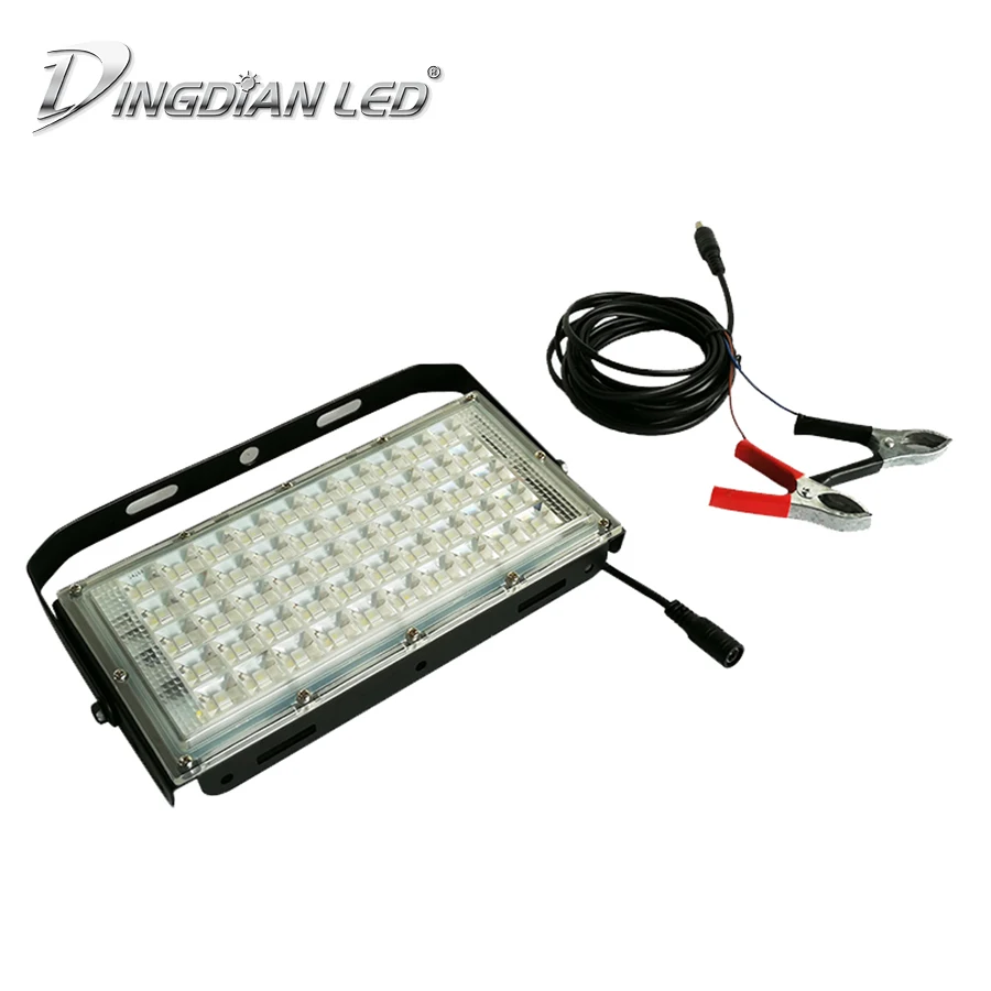 DINGDIAN LED 12 85 в наружный штатив IP66 Водонепроницаемые прожекторы 50 Вт Ультра яркий