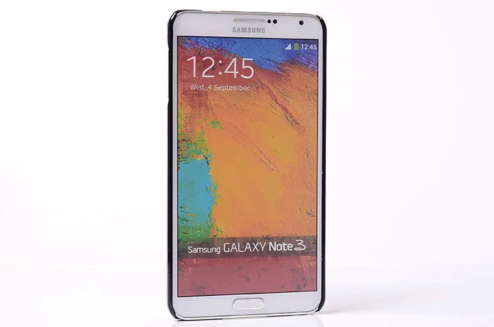 Жесткий чехол-накладка на заднюю панель для Samsung GALAXY Note 3 N9000 с динамичным фильмом