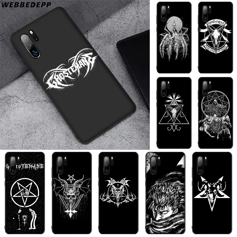 WEBBEDEPP Mercury Retrograde Ghostemane чехол для Mate 10 20 30 Nova 2i 3 3i 4E 5i 5T Smart Y7 Y9 Pro Lite Prime|Бамперы| |