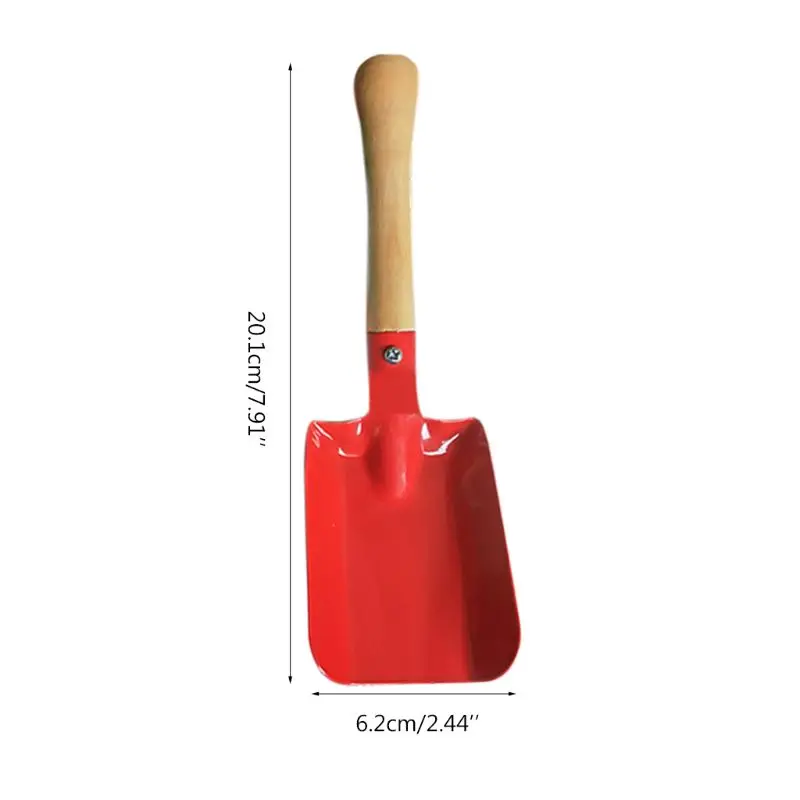 

3 Pcs Mini Garden Shovel Colorful Hand Transplant Rake with Non-Slip Ergonomic W0YD