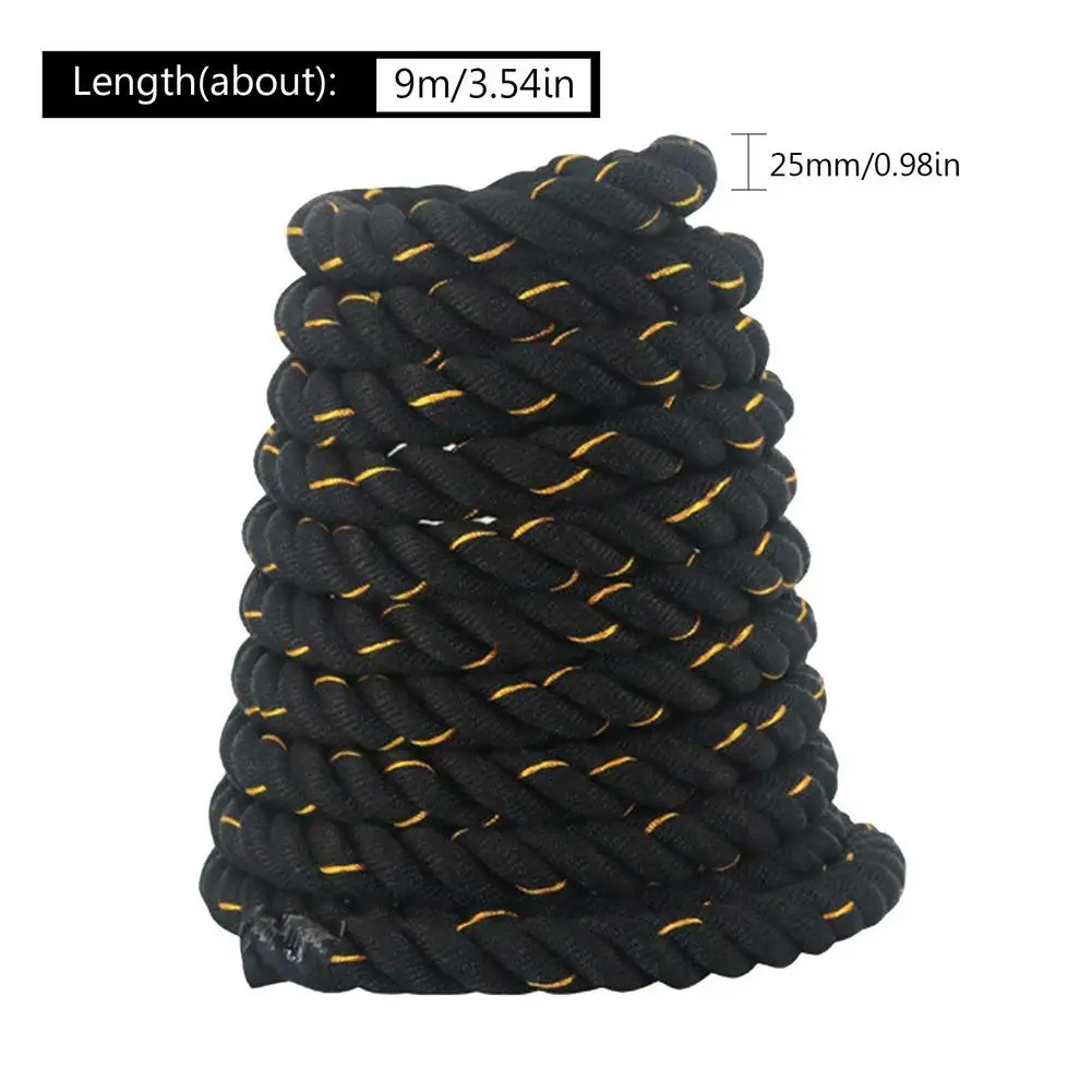 Веревка для физических тренировок Боевая веревка силовых фитнеса бросания