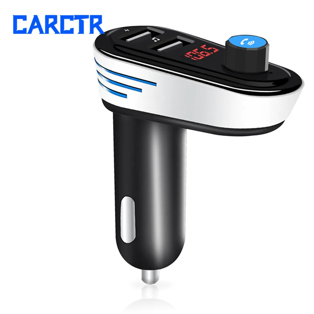 Мини Bluetooth MP3 Hands Free плеер Автомобильный передатчик зарядка автомобиля Aux FM