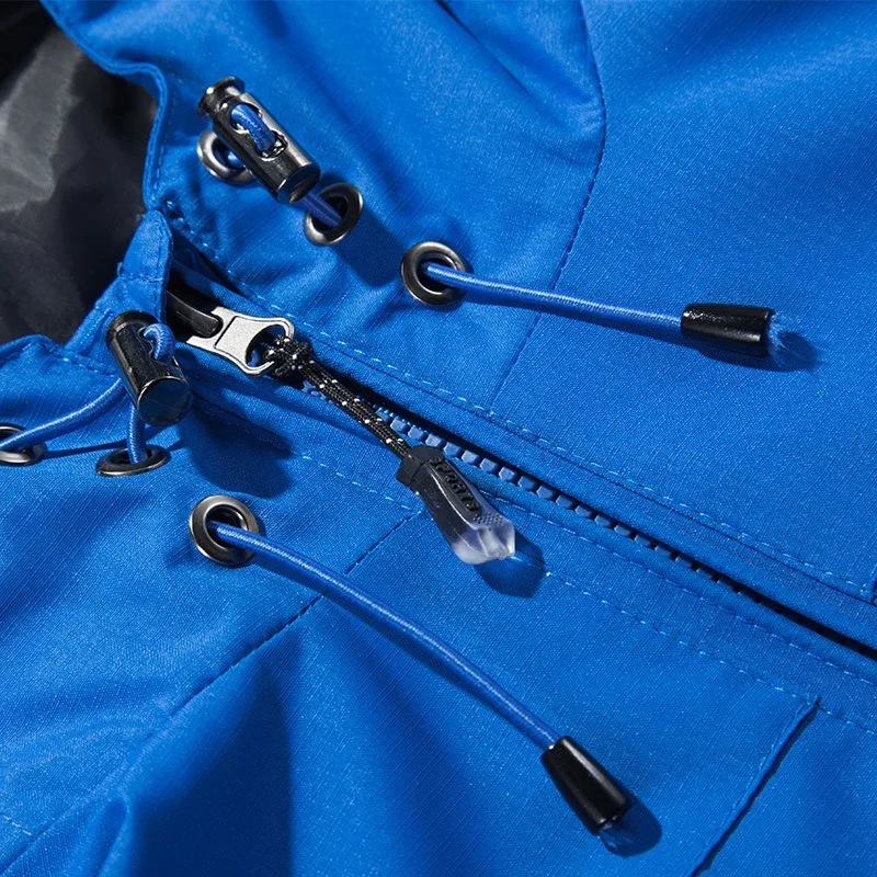 

2021 New Spring Outdoor Men's Jacket Casual Solid Color Hoodies Simple Sportswear Jacket Men Loose Drawstring Jacket for Men