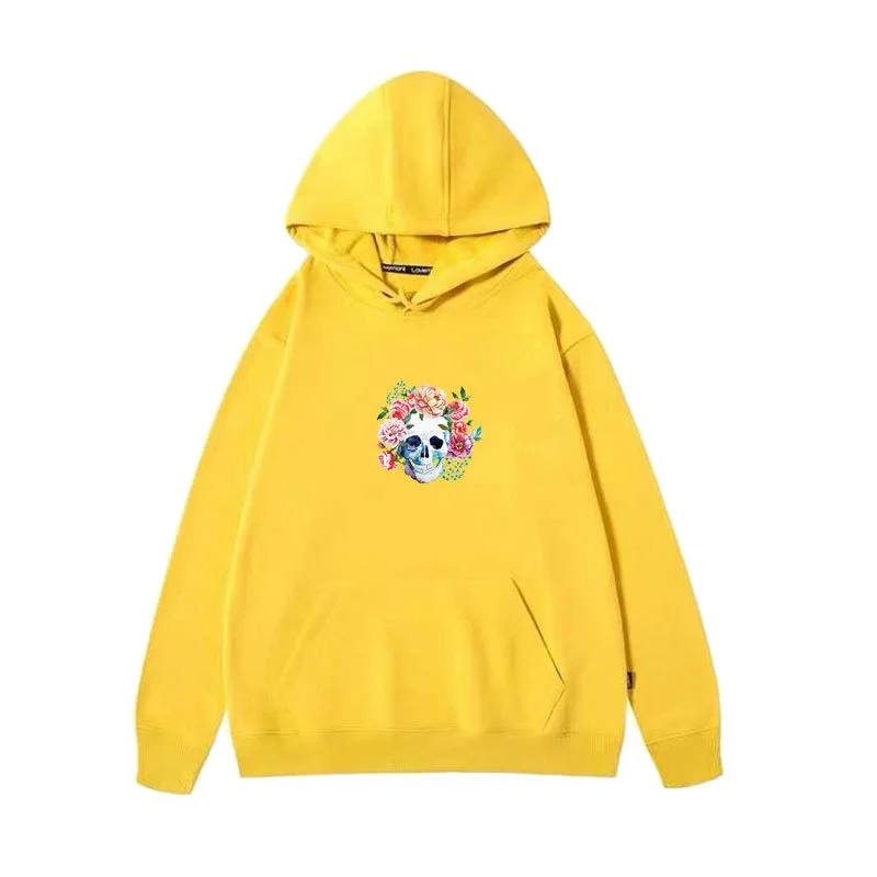 Маленькие патчи в стиле панк с изображением черепа и цветка для самостоятельного