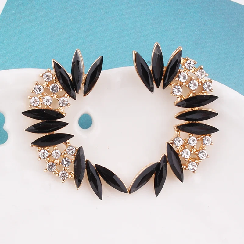 Женские серьги-гвоздики с кристаллами LUBOV вечерние серьги крыльями для девушек