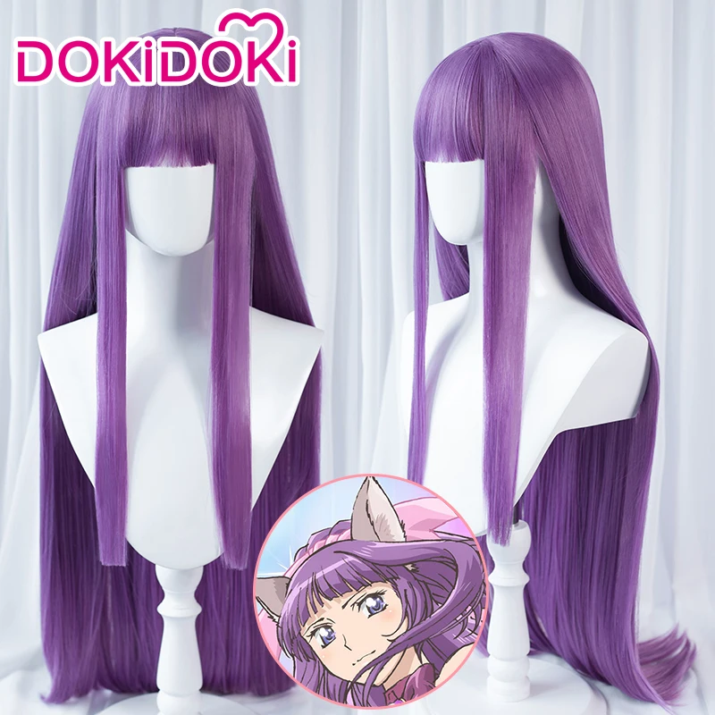 

DokiDoki аниме Токио Mew Косплей Fujiwara Zakuro парик женские длинные волосы Fujiwara Zakuro парик Токио Mew косплей фиолетовый парик