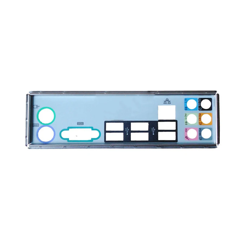 Оригинальная защитная задняя панель I/O для MSI Задняя P43-C51 760GM-P21(FX) Chassic материнской