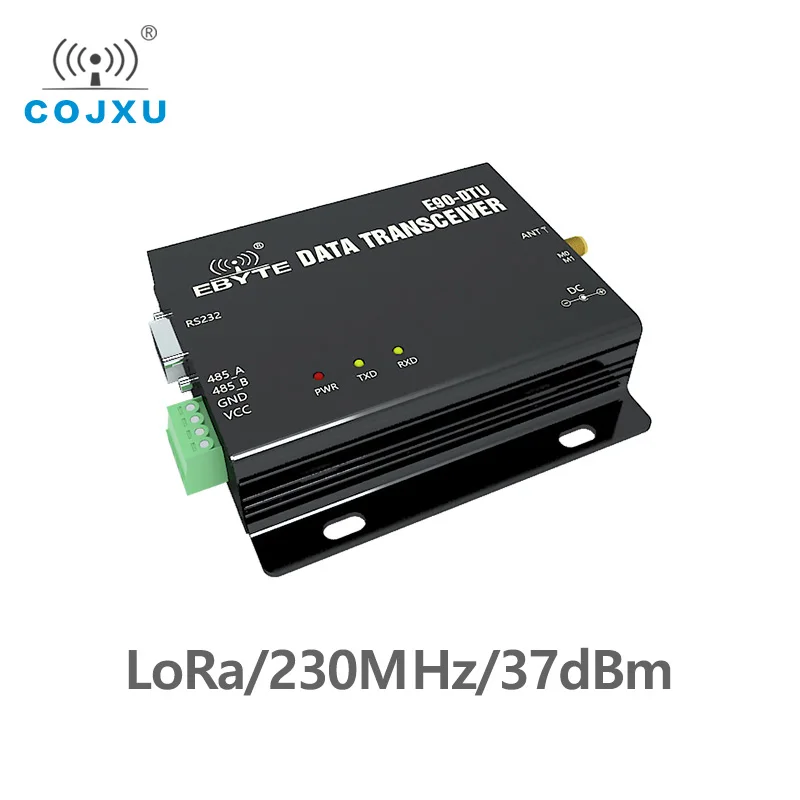 RS232 RS485 230 МГц TCXO 5 Вт E90 DTU 230N37 беспроводной трансивер на большие расстояния 15 км