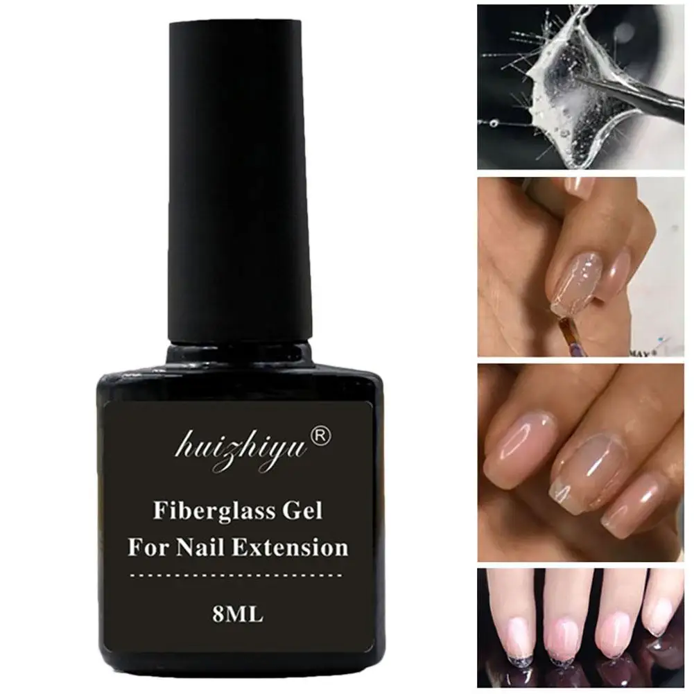 Лидер продаж 14 шт. натуральный и гибкий нетканый шелк 1 для наращивания ногтей