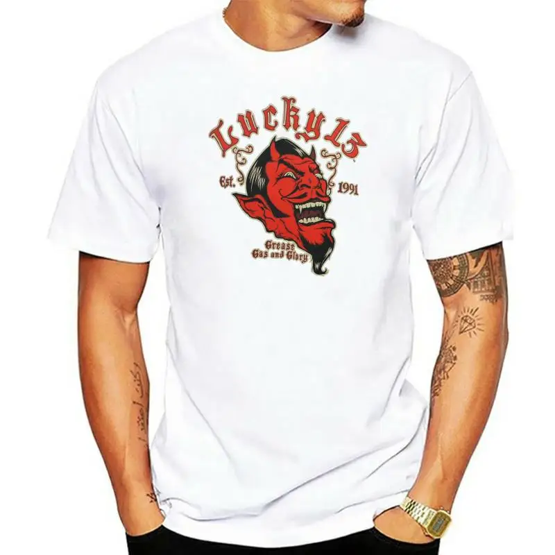 

Authentic LUCKY 13 Devil Grease Gas And Glory T-Shirt S-4XL NEW