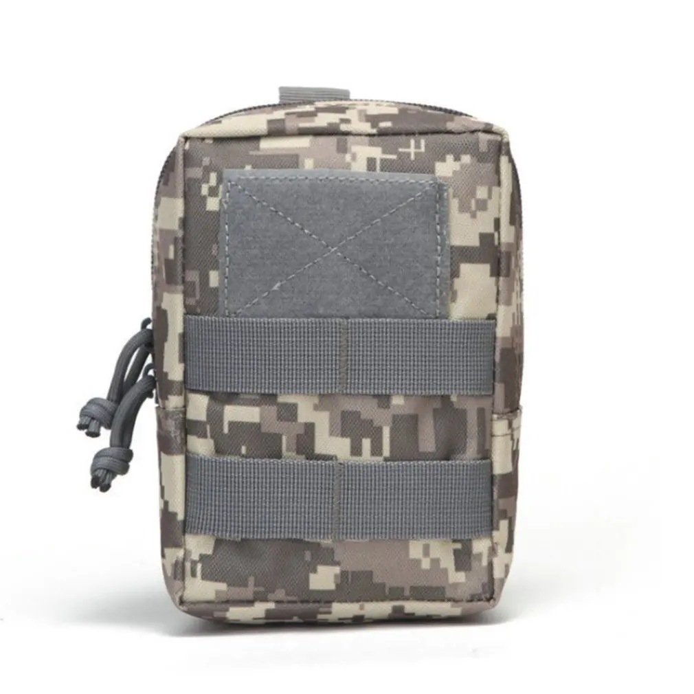 

New 1000D Outdoor Military Tactical Waist Bag Multifunctional EDC Molle Tool Zipper Waist Pack Accessory Durable Belt Pouch
