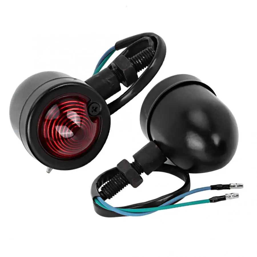 Красный указатель поворота для мотоцикла поворотный индикатор лампа аксессуары