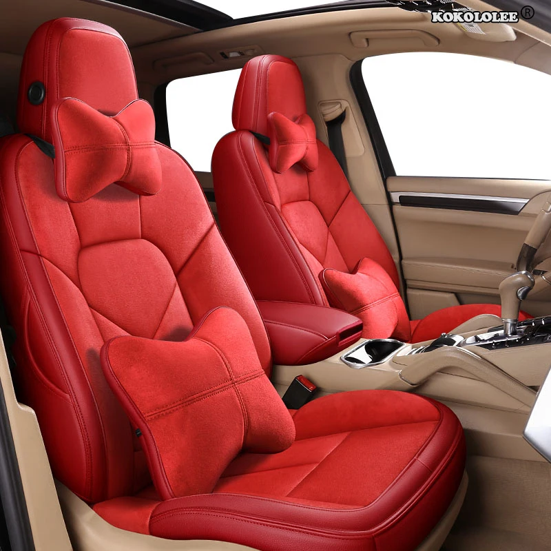 

kokololee Custom Leather car seat covers For BMW X2 F39 X3 E83 F25 G01 G08 X4 F26 G02 X5 E70 F15 G05 E53 X6 E71 F16 G06 car seat