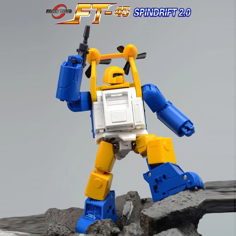 Фигурка робота трансформера FansToys FT 45 FT45 G1 из сплава деформированная
