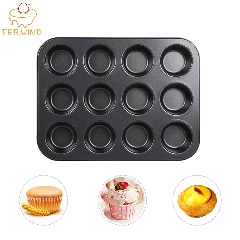 Инструменты для выпечки 12 чашек металлическая форма яиц из нержавеющей стали