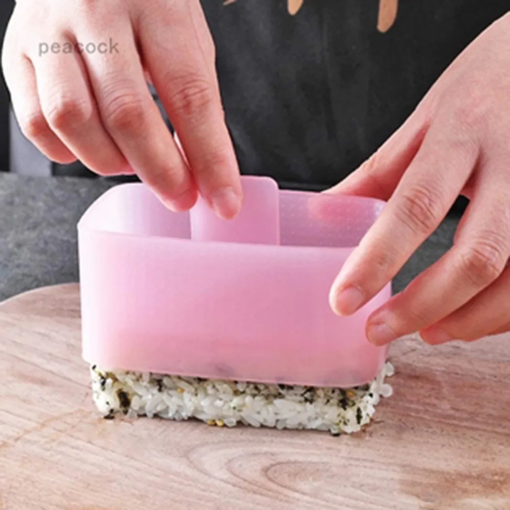 

1pair Mould Kitchen Tools Musubi Maker Non-Toxic Non-stick Spam Sushi Maker