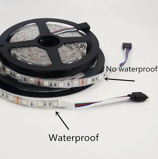 5 м DC24V IP65 водонепроницаемая гибкая светодиодная лента SMD 5050 300led освещение