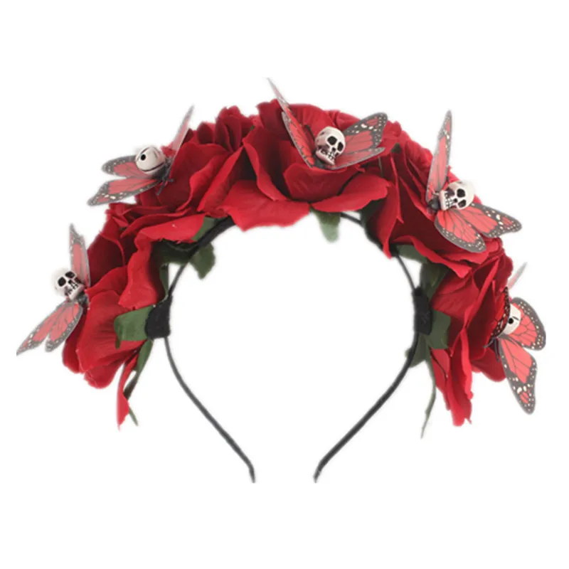 Sugarbay классический монарх бабочка цветок корона головной убор свадьба Готический