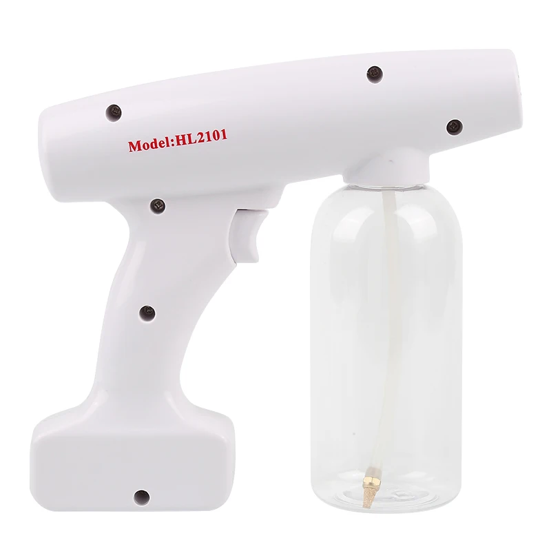 

Disinfection Gun Sprayer Sterilization Rate 99.9% Automatic Foggy Disinfection Machine Anti-clogging Nozzle Blue-ray Atomizer