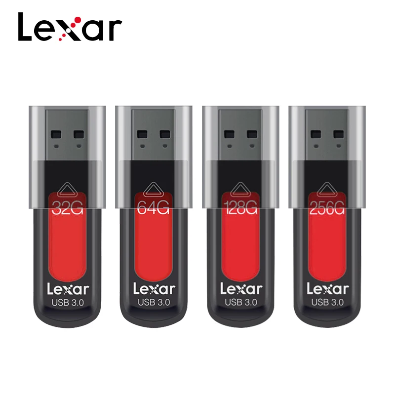 

Lexar S57 USB Flash Drive 128GB 256GB Max Reaing Speed 150MB/s JUMPDRIVE 32GB 64GB Pendrive Mini U Disk USB 3.0 Memory Stick