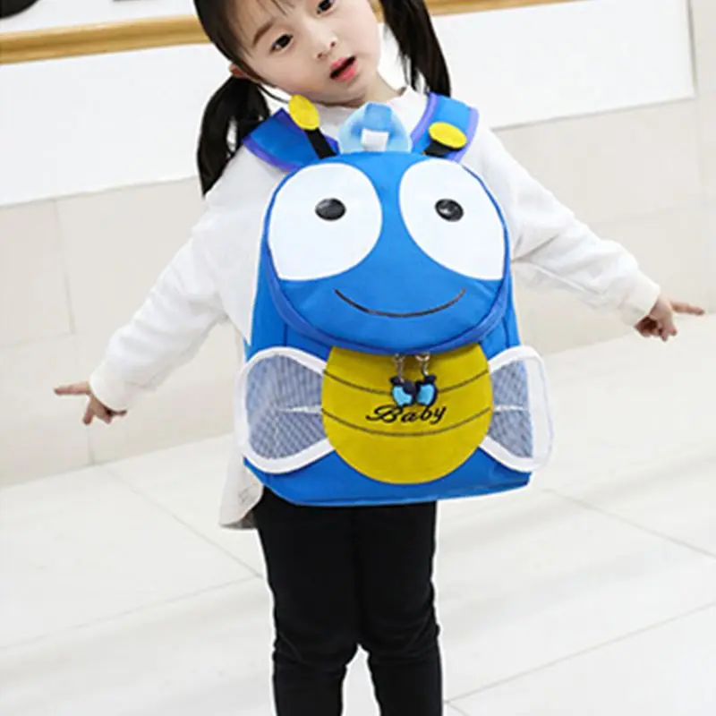 Модный Забавный милый рюкзак с рисунком пчелы для малышей мини-рюкзак детского