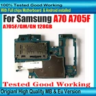 Оригинальная материнская плата 128 ГБ для Samsung Galaxy A70 A705F A705U, США, материнская плата для телефона, основная логическая плата с системой Android, европейская версия