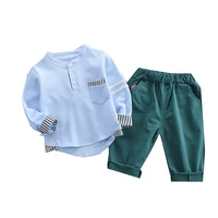 new autumn baby boys clothes children girls cotton casual t shirt pants 2pcssets toddler fashion sports costume kids tracksuits