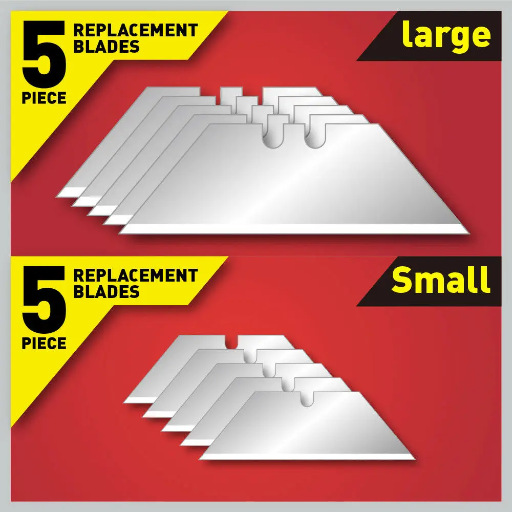 Лидер продаж 2Pc складной универсальный Ножи алюминиевой ручкой & 10 запасных