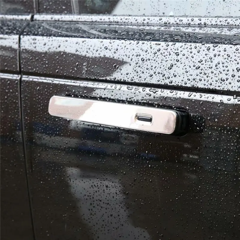 

Автомобильная крышка WELKINRY для Range Rover Evoque L551 2018 2019 2020 ABS, хромированная внешняя дверная ручка