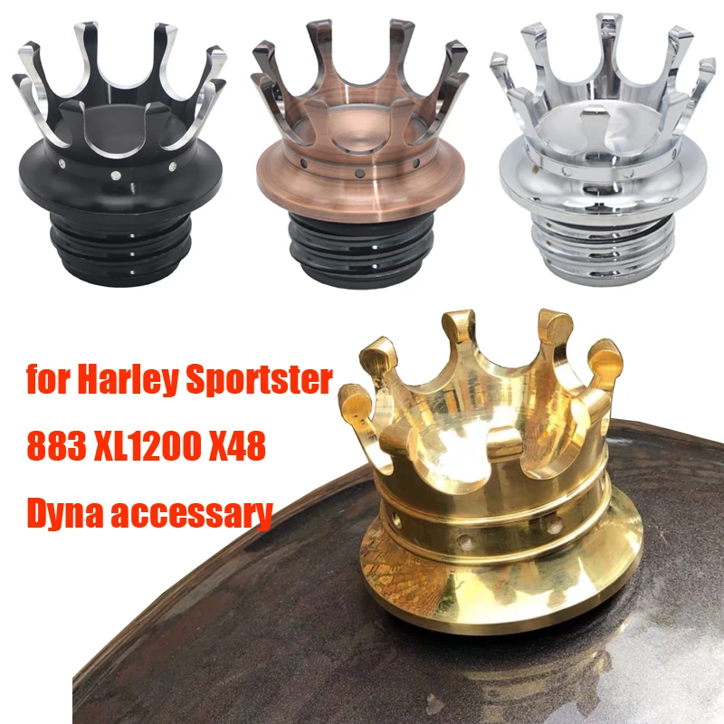 Мотоциклетная масляная крышка с ЧПУ алюминиевая топливного бензобака для Harley