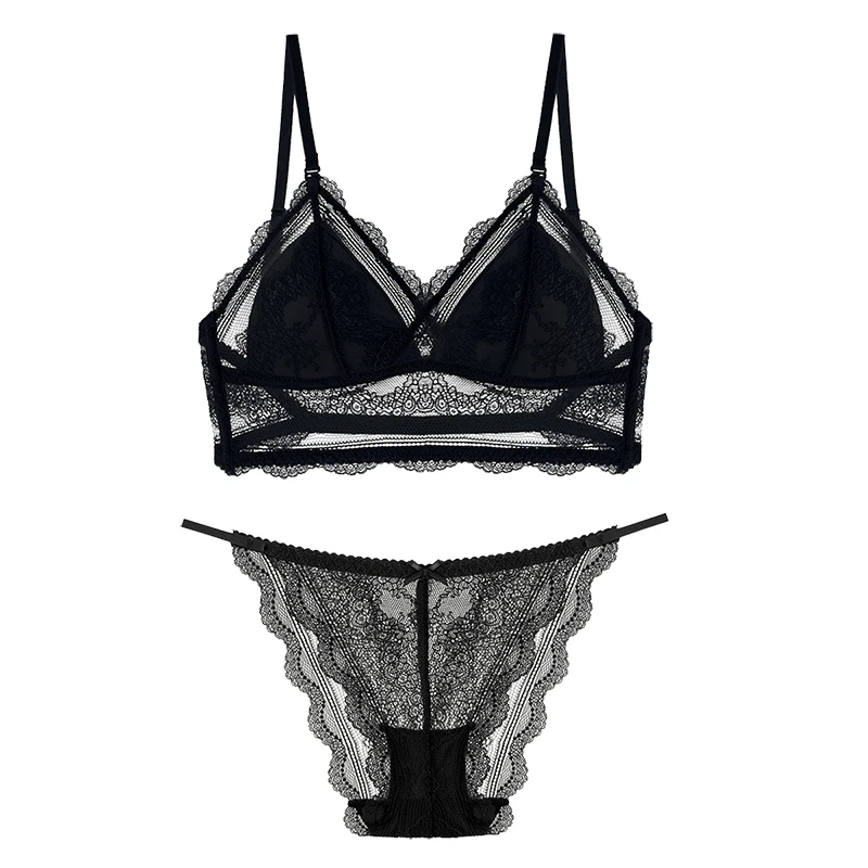 Новинка 2020 сексуальный кружевной комплект с бюстгальтером большой открытой