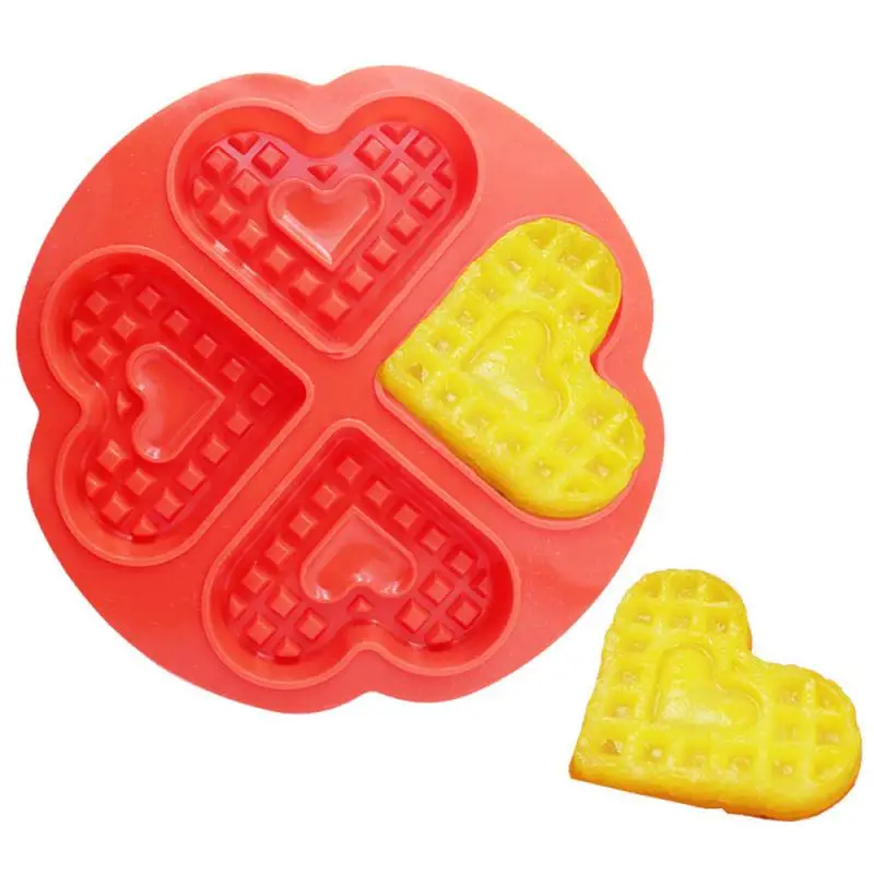 

Muffin Mould Cooking Tools Silicone Cake Waffle Mold Maker Pan Baking Cookie Kitchen Accessories Cocina Waffle Molds