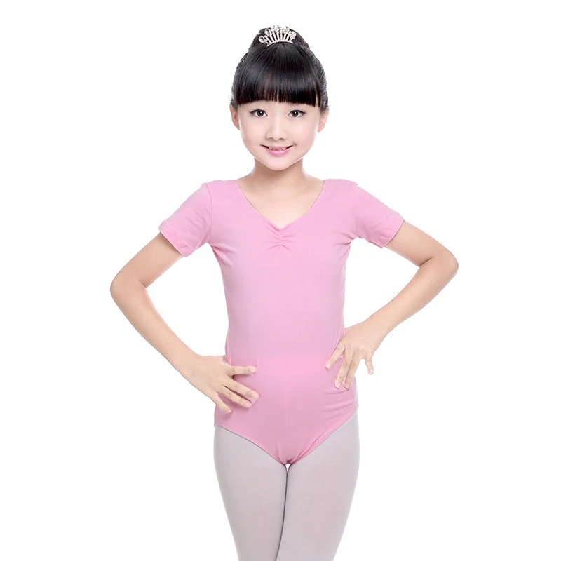 Ballet Leotard Camisole Girls Training Clothes Dancewear Latin Dance Soft Kid Outfit Jumpsuit Gymnastics Suit Cotton | Тематическая
