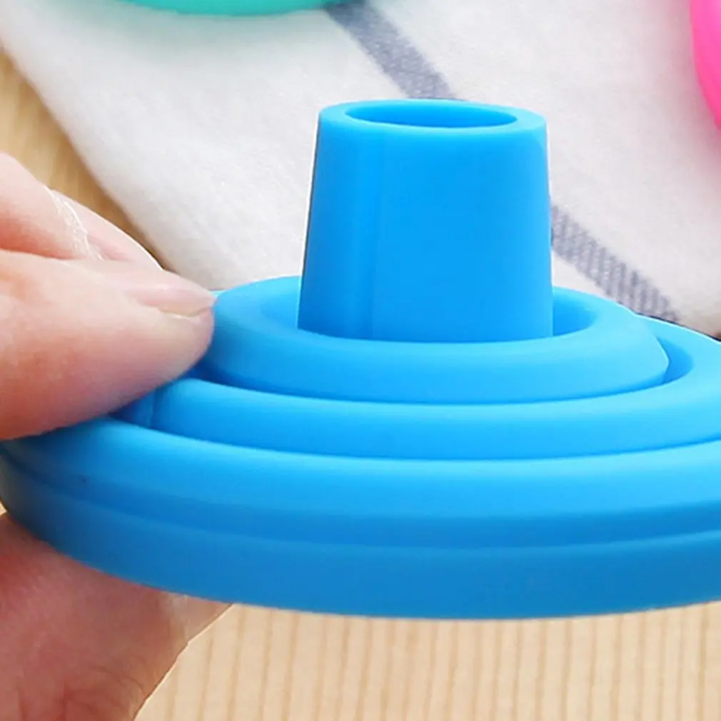 

Силиконовая Складная воронка, Складная воронка, кухонный инструмент, масштабируемая Складная воронка, кухонная Воронка для жидкости и поро...