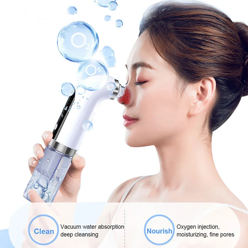 

USB charging electric acne remover machine Water circulation facial cleanser pore remover acne remover absorption